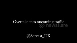 Cycling - Overtake into oncoming traffic - near head-on crash