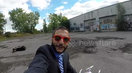 Pulling a baby buggy with a drone