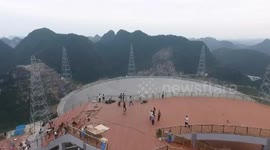 世界最大射电望远镜  “开眼”