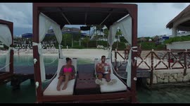 Drone footage captures Mexico's Hard Rock Riviera resort