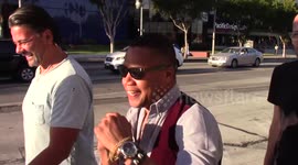 Cuba Gooding Jr gets very chatty about his starring role on this seasons American Horror Story as well as police brutality and other subjects as he is spotted in West Hollywood, Ca