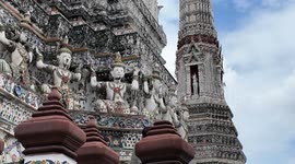 Wat Arun Temple shines as a symbol of Thai art and spiritual heritage