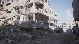 Gaza residents exhausted by repeated Israeli bombings