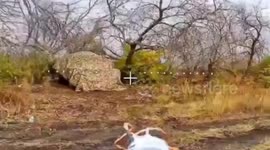 Russia says its forces took out two US-made Ukrainian vehicles using FPV drones