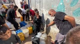 Palestinians in Khan Younis face severe water crisis following intense Israeli attacks