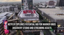 Netflix Explores Potential Bid for Warner Bros Discovery Studio and Streaming Assets