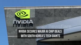 Nvidia Secures Major AI Chip Deals With South Korea's Tech Giants
