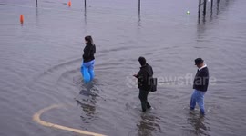 New York City hit by record rainfall, 2 dead in flooding