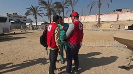 Gaza hospital receives bodies of 30 Palestinians released by Israel