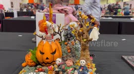 Colorful creations on display at International Cake Show in Birmingham