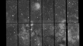 Spooky 'cosmic bat' spotted soaring through deep space for Halloween 1/2