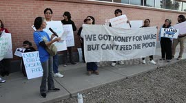 USA: Rally to save SNAP benefits in downtown Phoenix