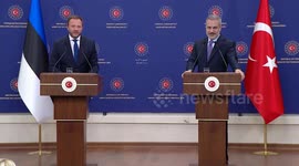 Estonian foreign minister says Gaza situation ‘truly catastrophic,’ urges pressure on Israel