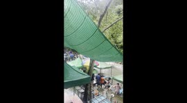 Flash Flood Interrupts Picnics In Thailand