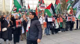 Palestinian Solidarity Rally: Berlin
