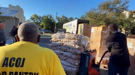 Florida food bank distributes food as federal aid faces shutdown shortage