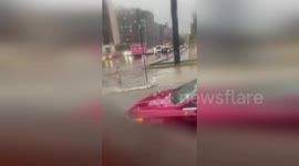 US: Rush Hour Flood Turns Brooklyn Streets Into Urban River