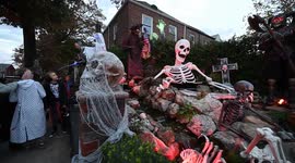 US: Families Celebrate Halloween In New York City