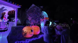 US: Houses in Celebration, Florida, are getting ready for Halloween