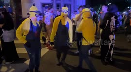 West Hollywood Halloween Carnival fills streets with color, music, festive energy in California