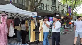 Sydney Streets on Macleay Street, Sydney, Australia
