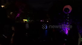 Spooky Halloween in Holland Park saw alien eyes on the night of witchcraft in Kensington - London