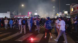 US, Bakersfield: East Los Angeles Dodgers Win Back-To-Back World Series Part 2