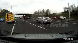 CAR CRASH M8 GLASGOW