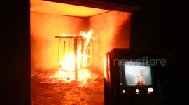 Burn room - Fire Fighter training