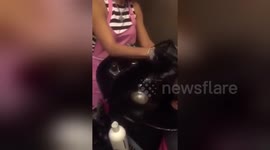 Newsflare Edit - Marine Surprises Mom at Work