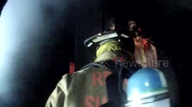 Basement Search Fire Fighter Training
