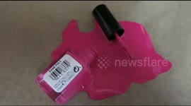 Man makes his girlfriend believe he spilled nail varnish on her laptop
