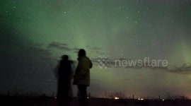 timelapse northern lights Iceland 28th sept camera 2 aurora borealis