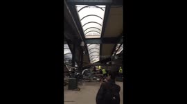 Train crashes at Hoboken station, NJ, reportedly killing three