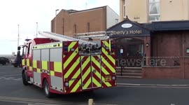 storm damge at blackpool landmark hotel