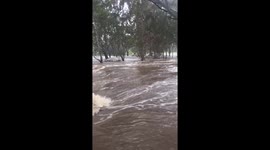 Major flooding after storm in Adelaide, Australia