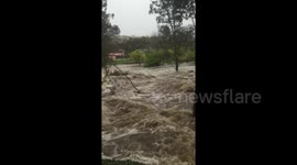 Major flooding after storm in Adelaide, Australia