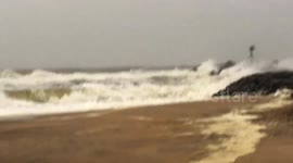 Wild Ocean storm footage