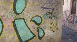 Alley graffitti
