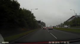Undertaking Lorry and Poor Lane Discipline