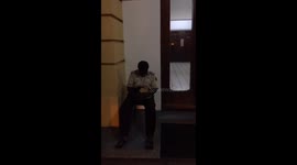 Hotel security staff caught sleeping on the job at Sri Lanka hotel