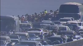 Ridiculous traffic jams during China's Golden Week national holiday