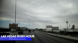 Dash cam footage from Vegas