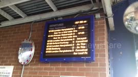 Fire causes 'major' disruption on trains heading into Marylebone station, London