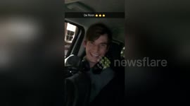 Middlesbrough footballer shares taxi with travelling fans