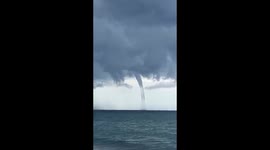 Massive 'Hurricane Matthew' tornado spotted out at sea, off Jamaica