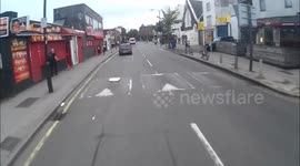 Car door vs cyclist, car door wins