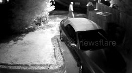 CCTV Captures Two Suspicious Characters