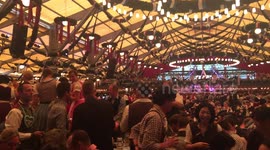 Oktoberfest 2016 Inside a tent