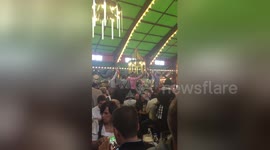 Newsflare Edit - Oktoberfest 2016 singing Hey Baby